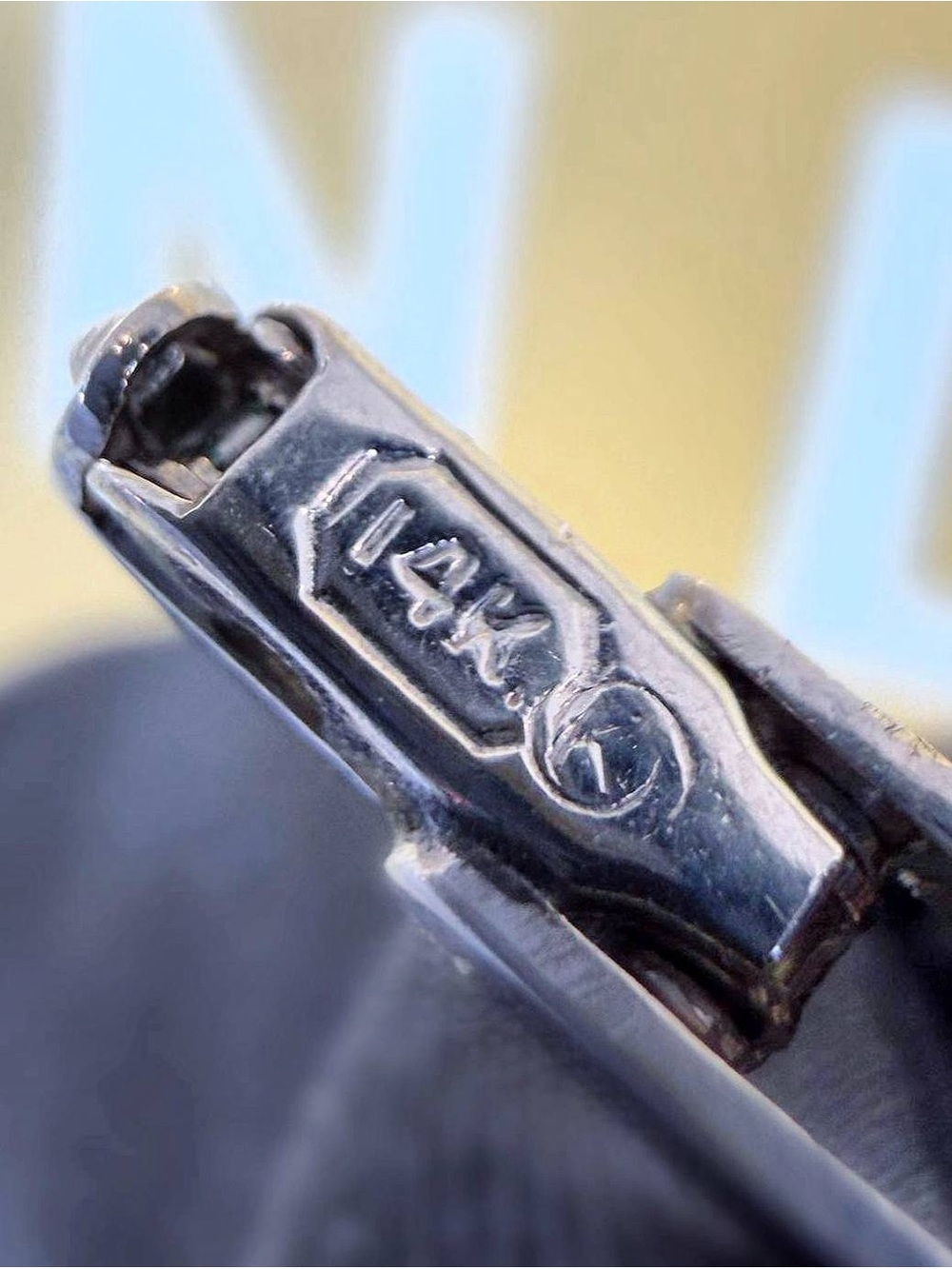 Art Deco Vintage Hamilton Platinum & 14k white gold 1.25CTW Natural Diamond - Picture 12 of 13